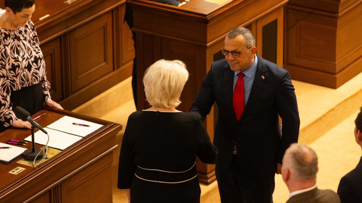 Politici se sešli na ustavující schůzi Poslanecké sněmovny. (3.11.2025)