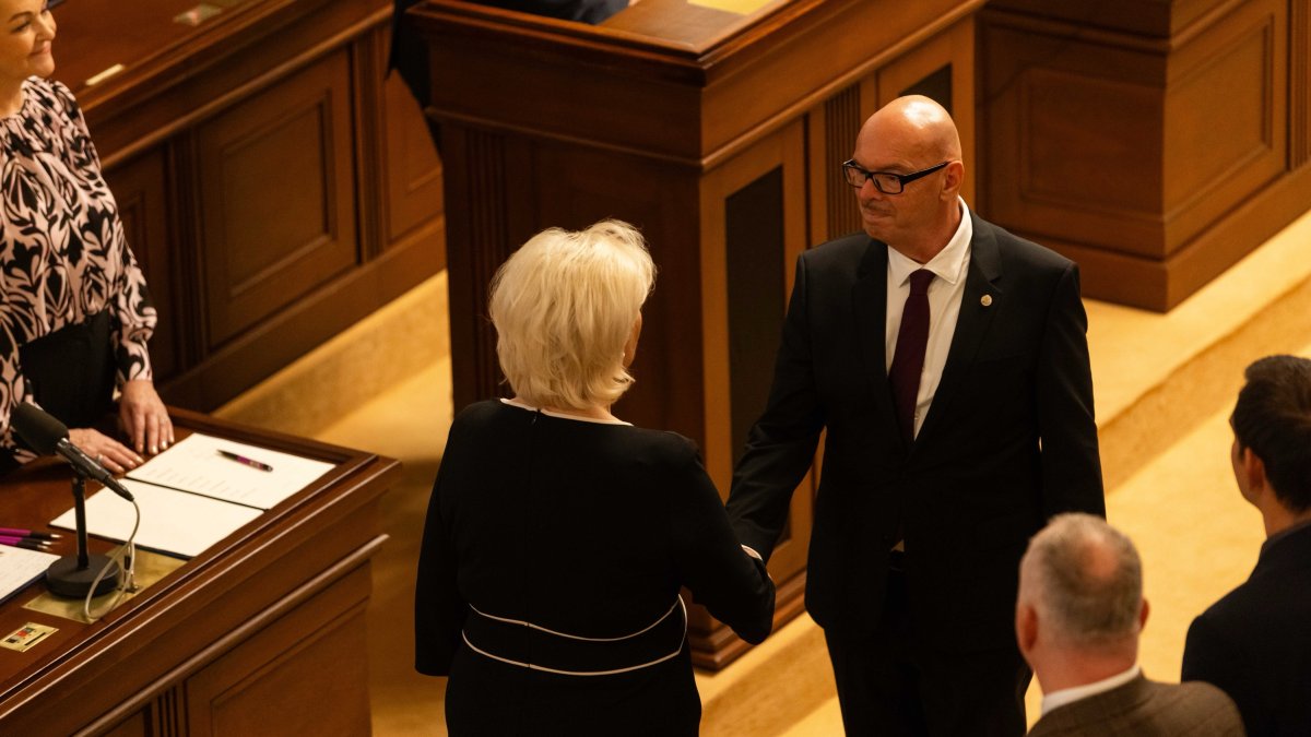 Politici se sešli na ustavující schůzi Poslanecké sněmovny. (3.11.2025)