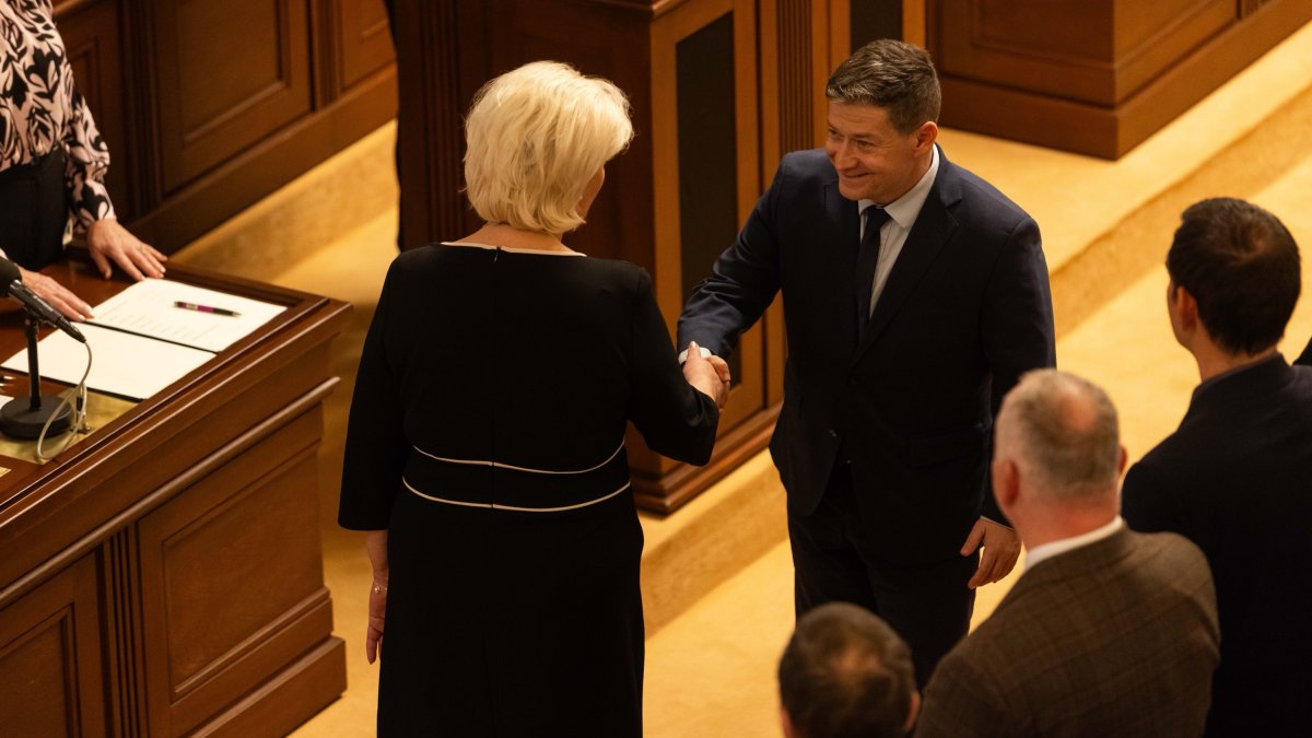 Politici se sešli na ustavující schůzi Poslanecké sněmovny. (3.11.2025)