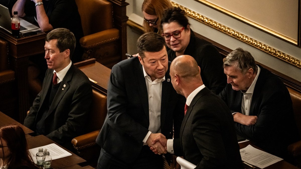 Tomio Okamura byl zvolen novým předsedou Poslanecké sněmovny