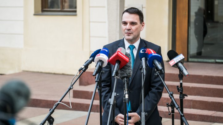 Petr Macinka dorazil na jednání s prezidentem na Pražský hrad. (20.11.2025)