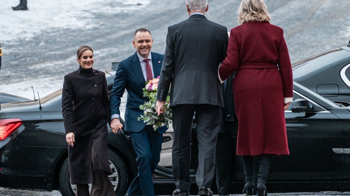 Do Prahy přijel polský prezident Karol Nawrocki. (24.11.2025)