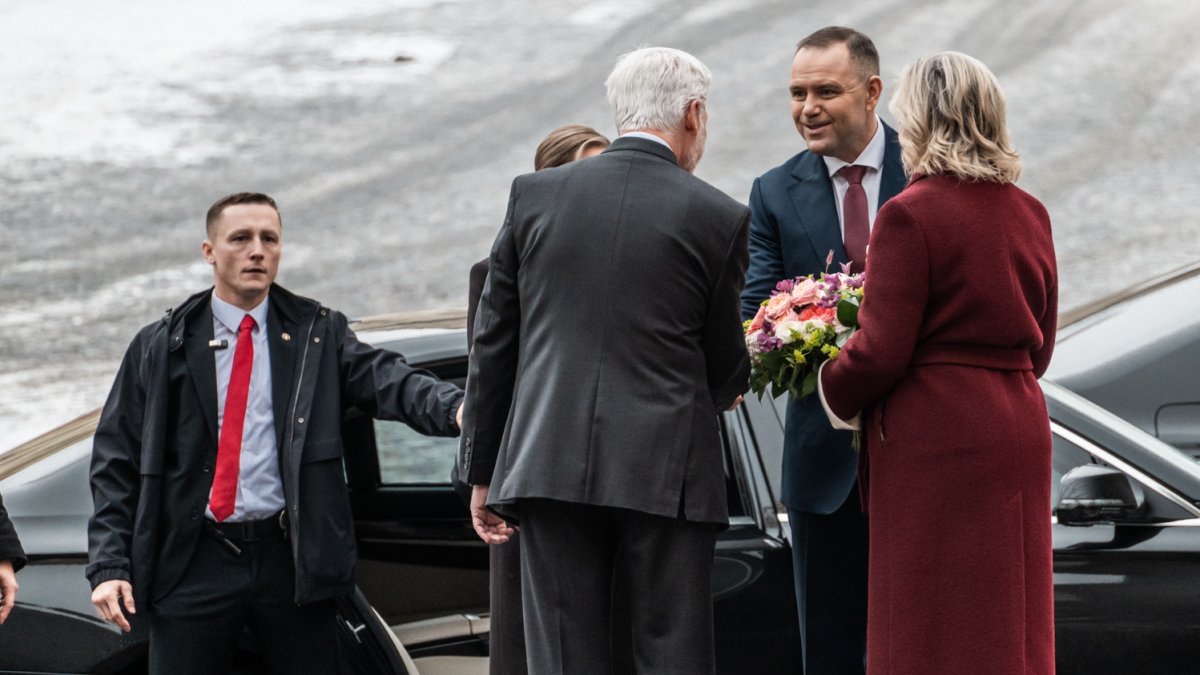 Do Prahy přijel polský prezident Karol Nawrocki. (24.11.2025)