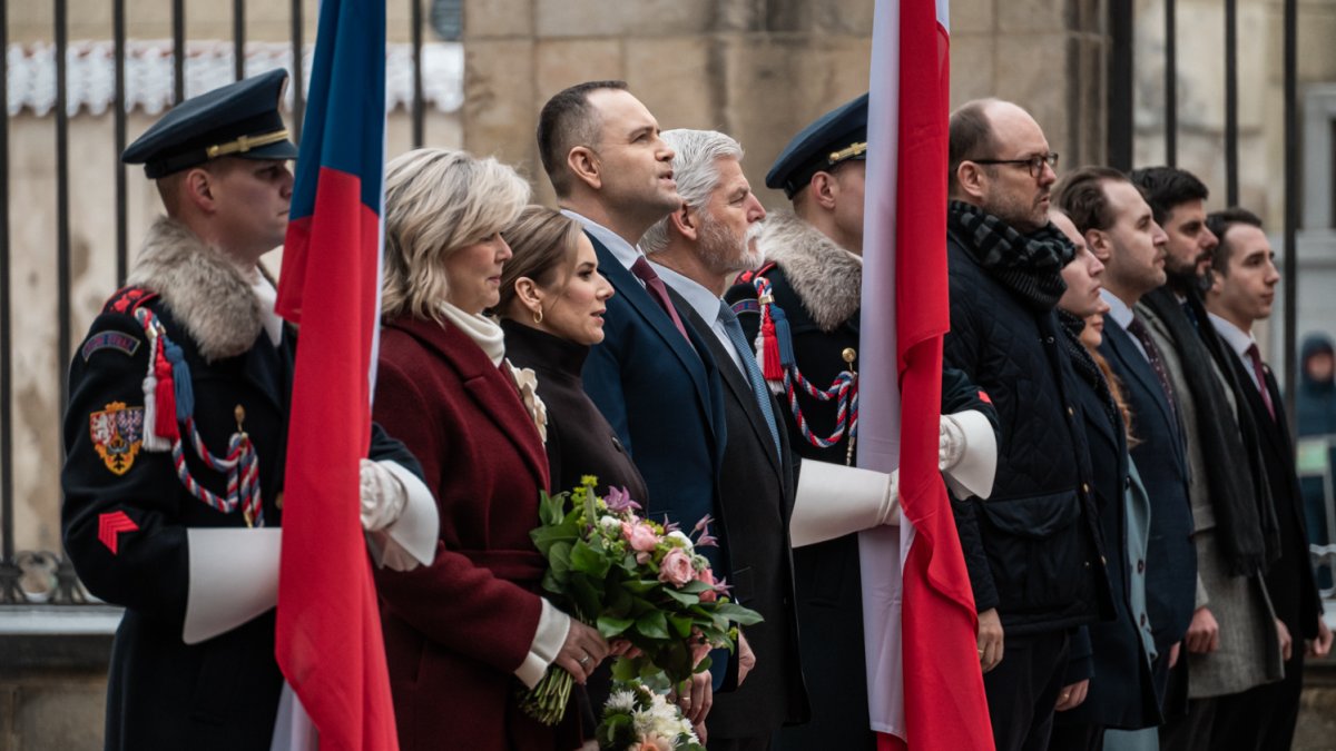 Do Prahy přijel polský prezident Karol Nawrocki. (24.11.2025)