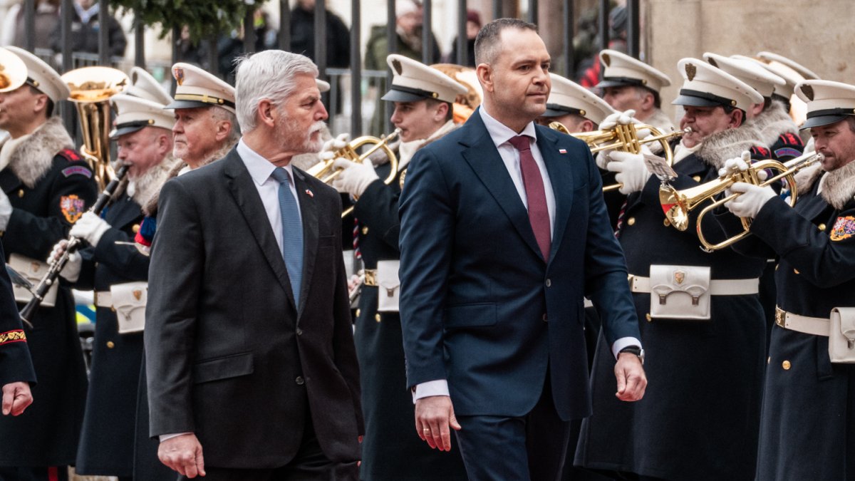 Do Prahy přijel polský prezident Karol Nawrocki. (24.11.2025)