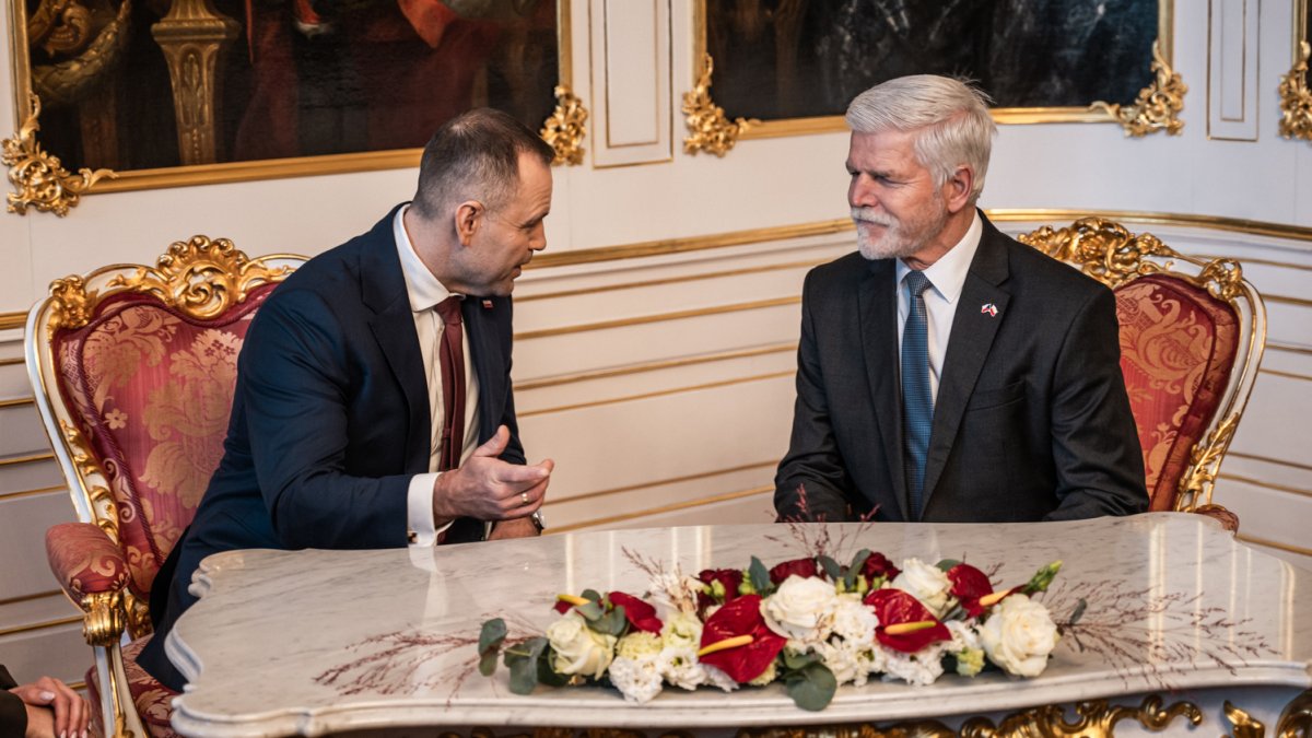 Do Prahy přijel polský prezident Karol Nawrocki. (24.11.2025)