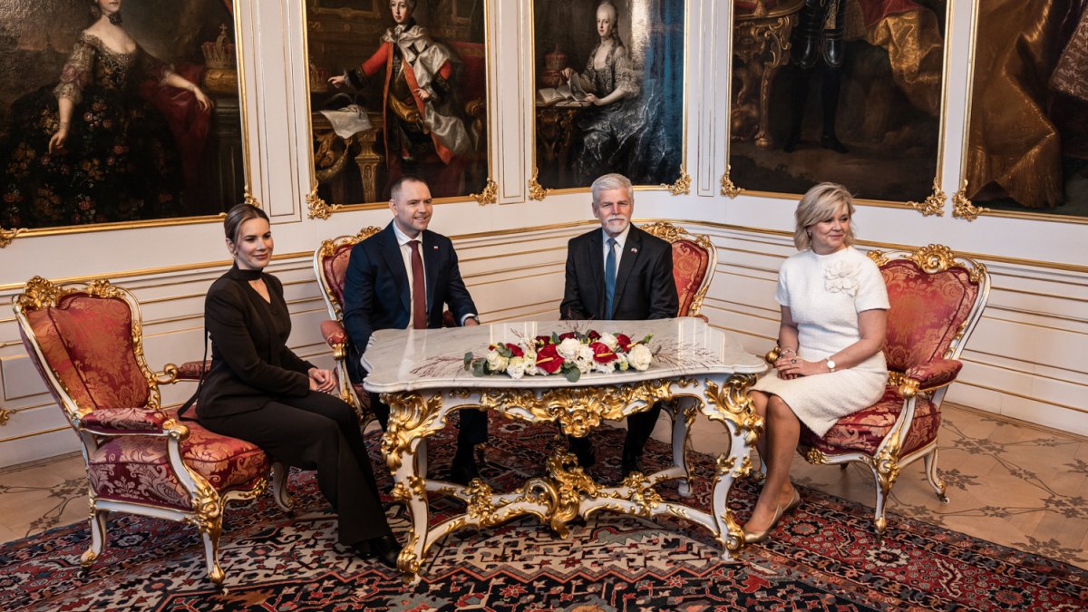 Do Prahy přijel polský prezident Karol Nawrocki. (24.11.2025)