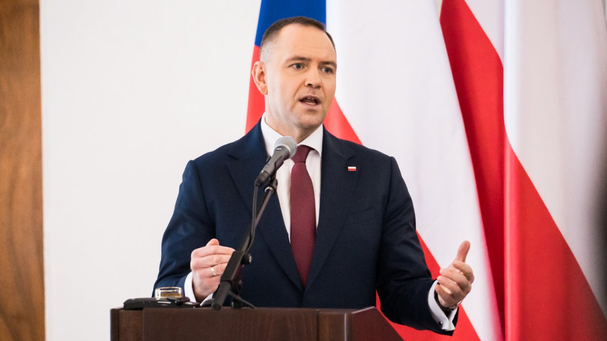 Do Prahy přijel polský prezident Karol Nawrocki. (24.11.2025)