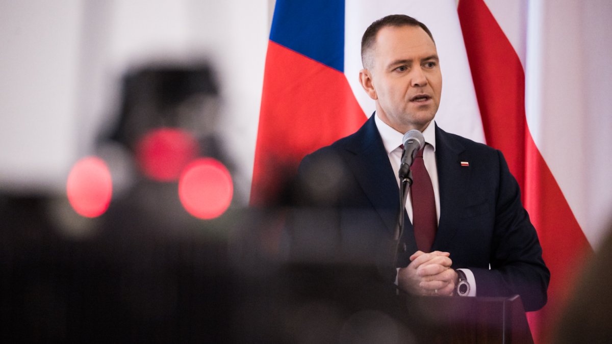 Do Prahy přijel polský prezident Karol Nawrocki. (24.11.2025)