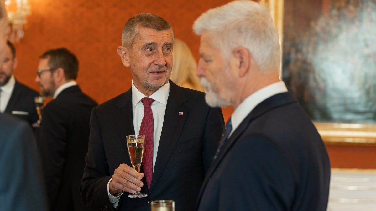 Prezident Petr Pavel jmenoval Andreje Babiše předsedou vlády (foto: Tomáš Fongus)
