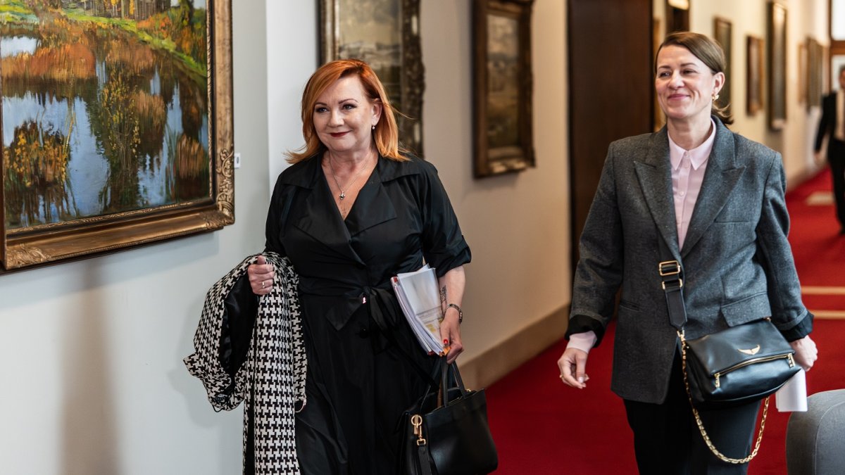Alena Schillerová přichází na zasedání nové vlády
