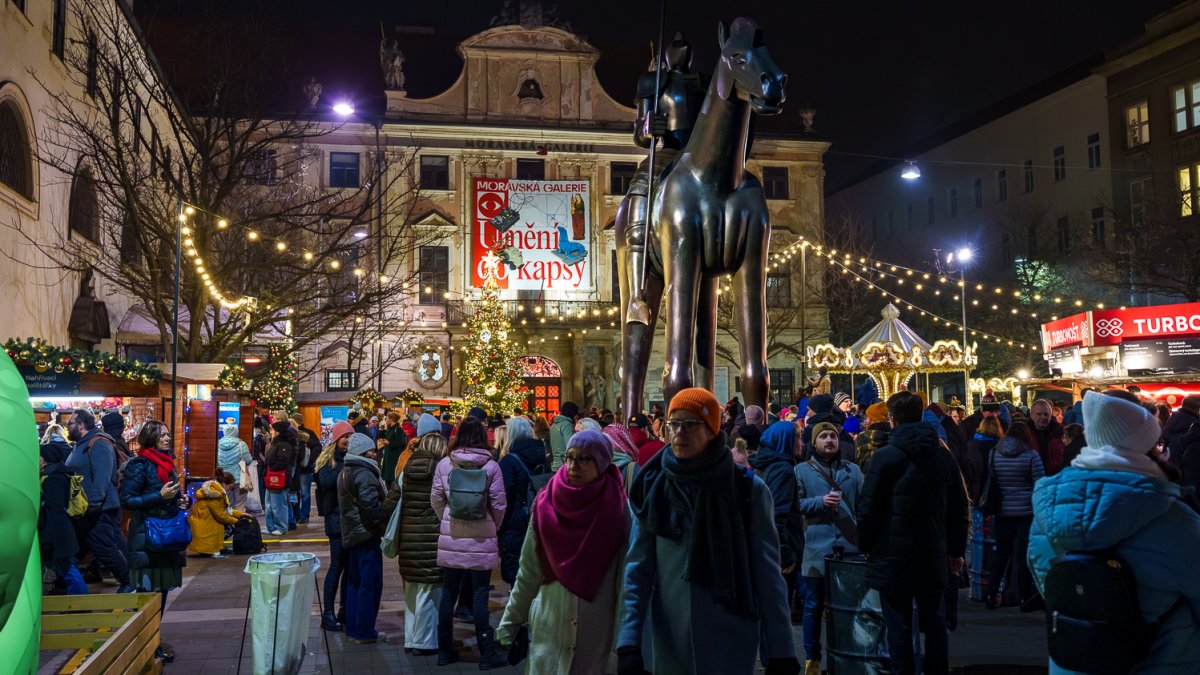 Vánoční trhy v Brně