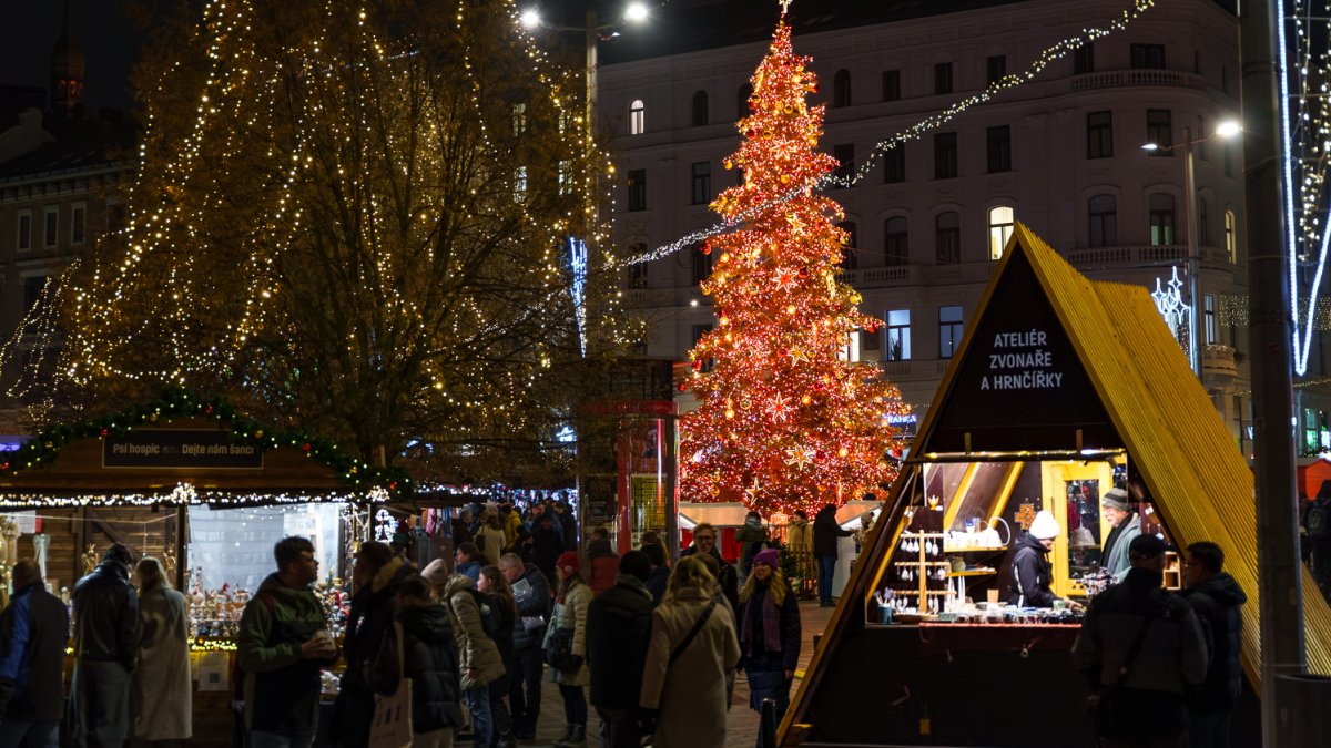 Vánoční trhy v Brně