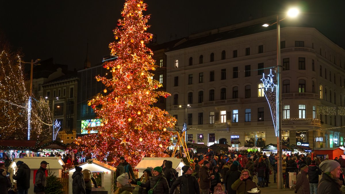 Vánoční trhy v Brně