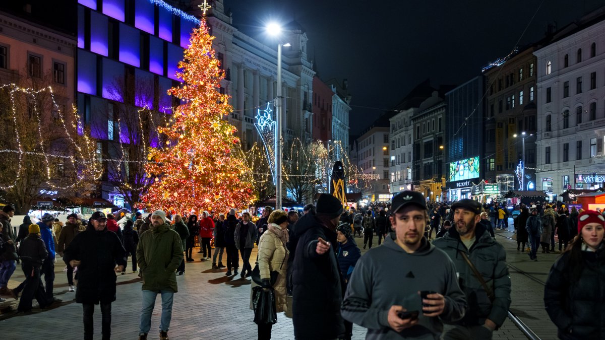 Vánoční trhy v Brně