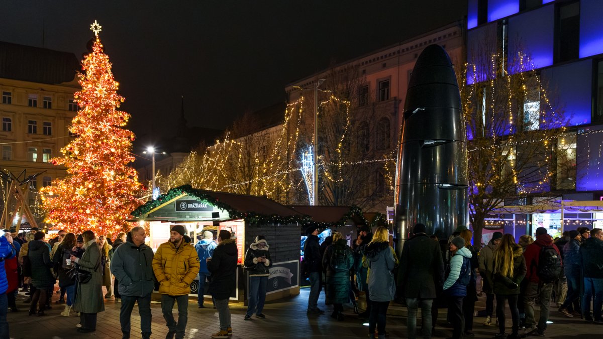 Vánoční trhy v Brně