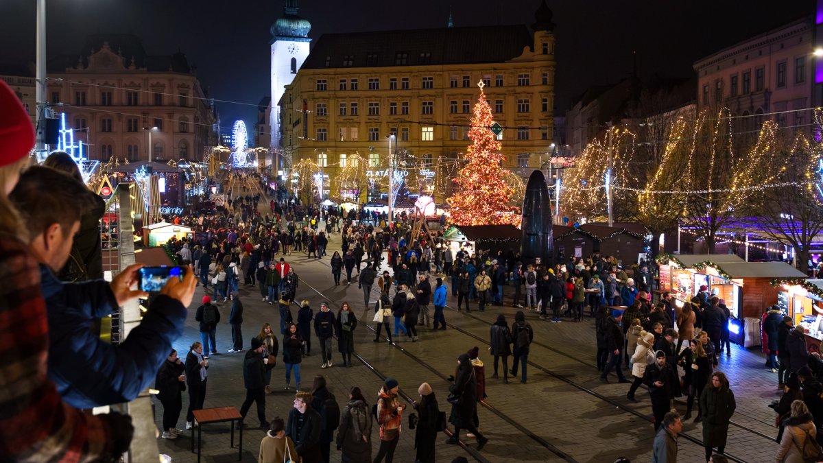 Vánoční trhy v Brně