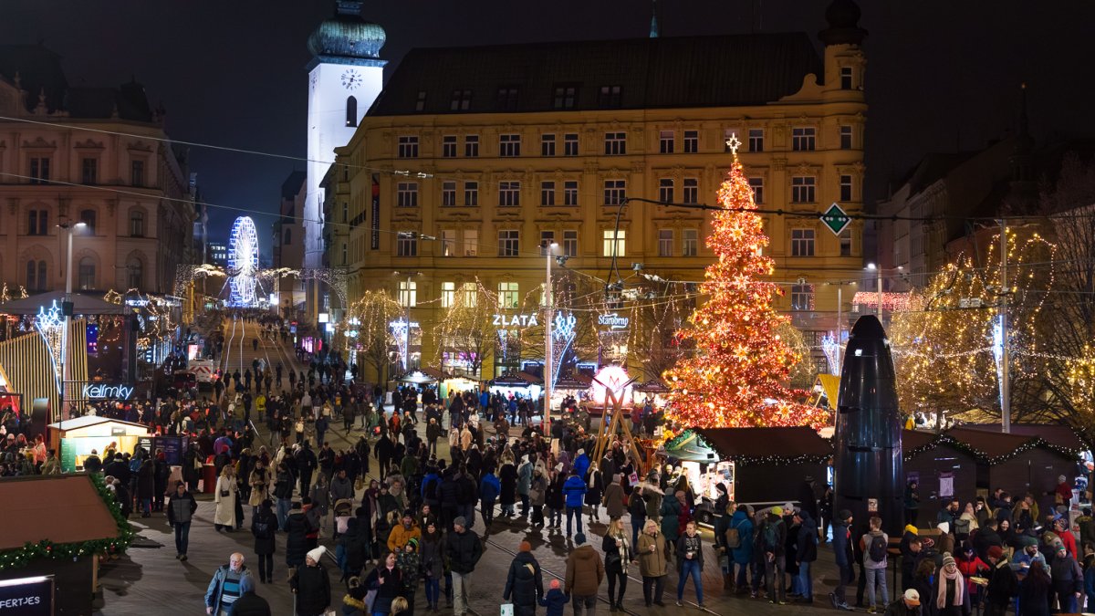 Vánoční trhy v Brně