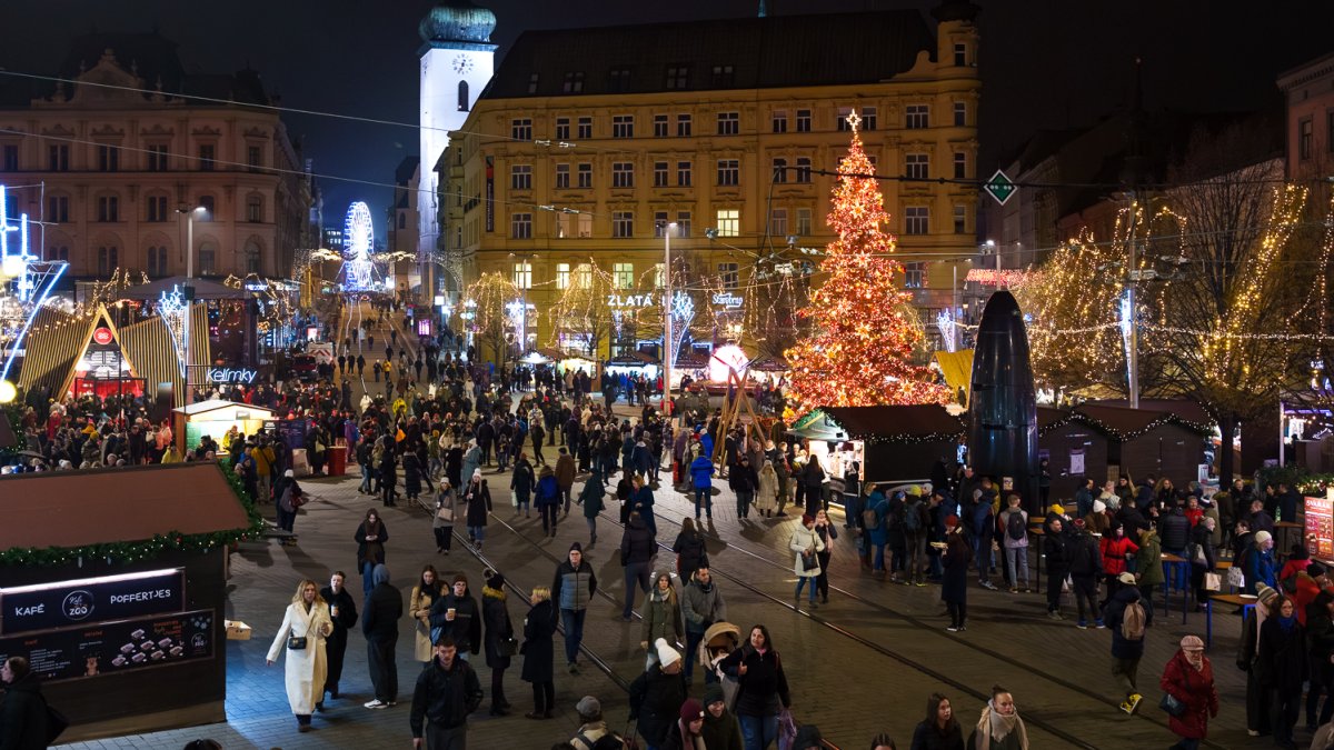 Vánoční trhy v Brně