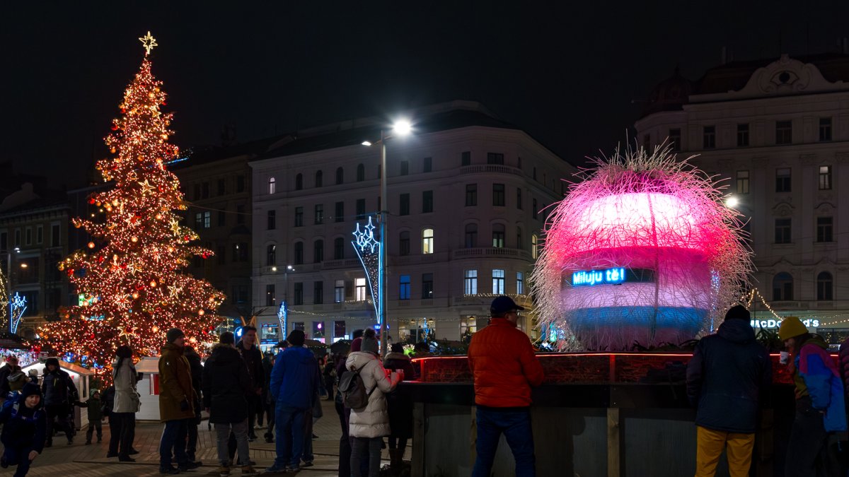 Vánoční trhy v Brně