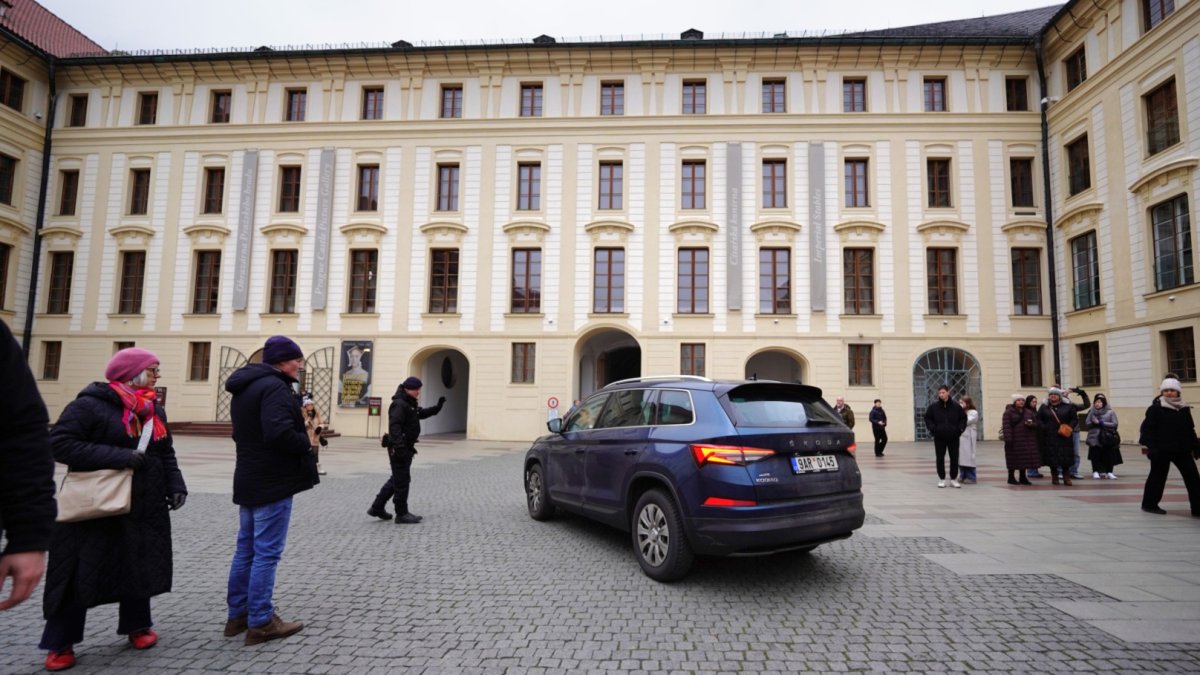 Filip Turek dorazil za prezidentem Petrem Pavlem. (22.12.2025)