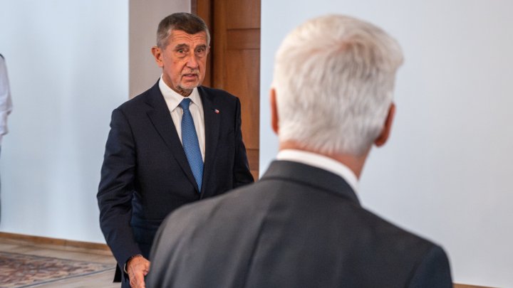 Petr Pavel a Andrej Babiš  