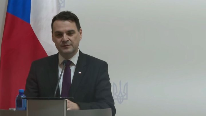 Petr Macinka na Ukrajině