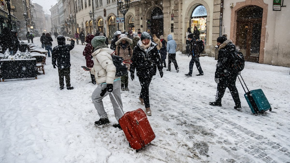 Zima, ilustrační fotografie. 