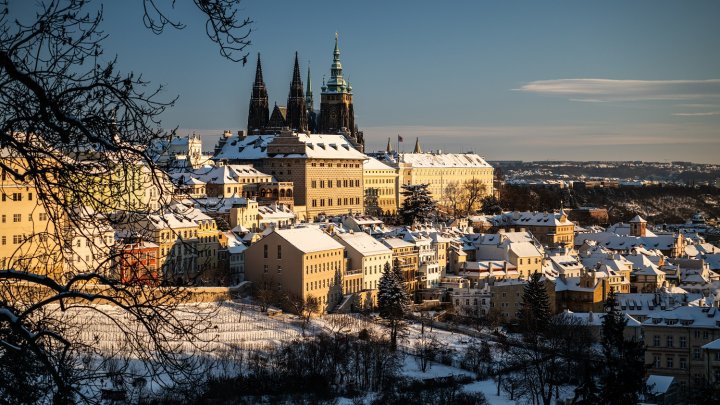 Zimní Praha