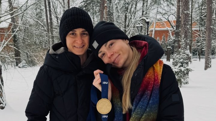 Martina Sáblíková a Nikola Zdráhalová