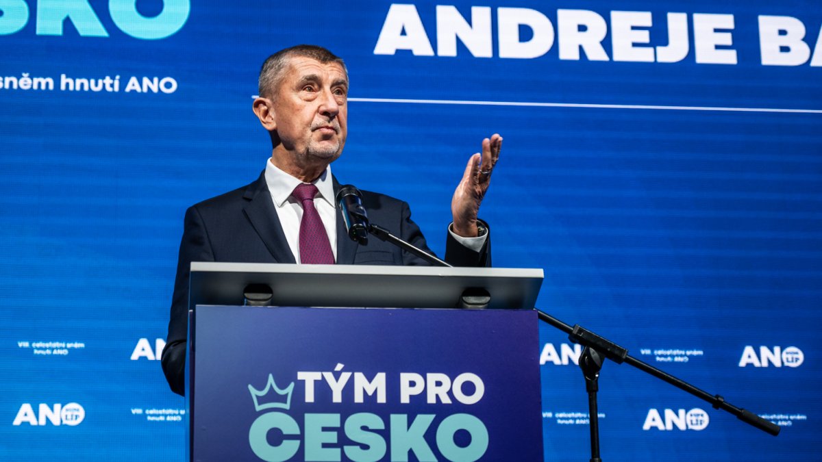 ANO si na sněmu volí vedení. (24.1.2026)