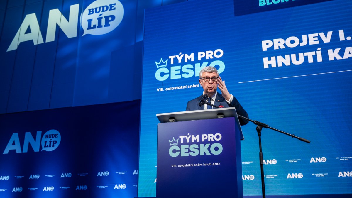 ANO si na sněmu volí vedení. (24.1.2026)