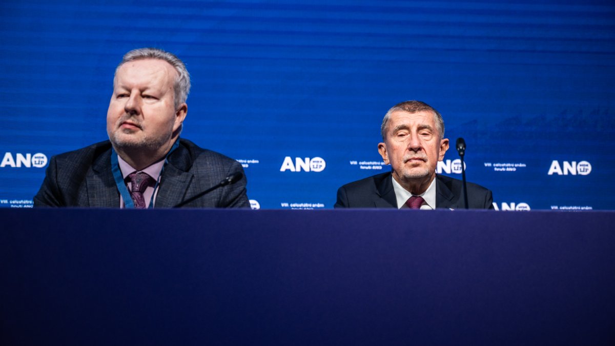 ANO si na sněmu volí vedení. (24.1.2026)