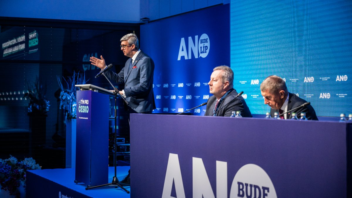 ANO si na sněmu volí vedení. (24.1.2026)