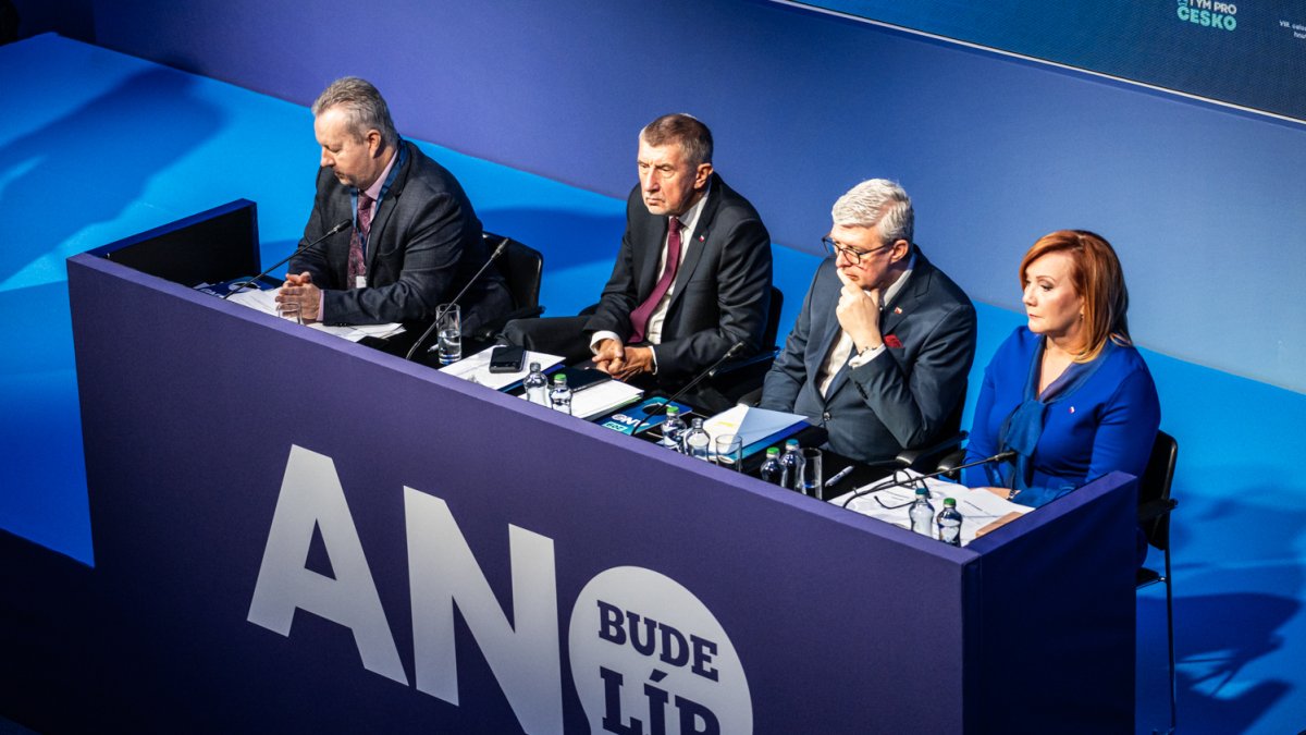 ANO si na sněmu volí vedení. (24.1.2026)