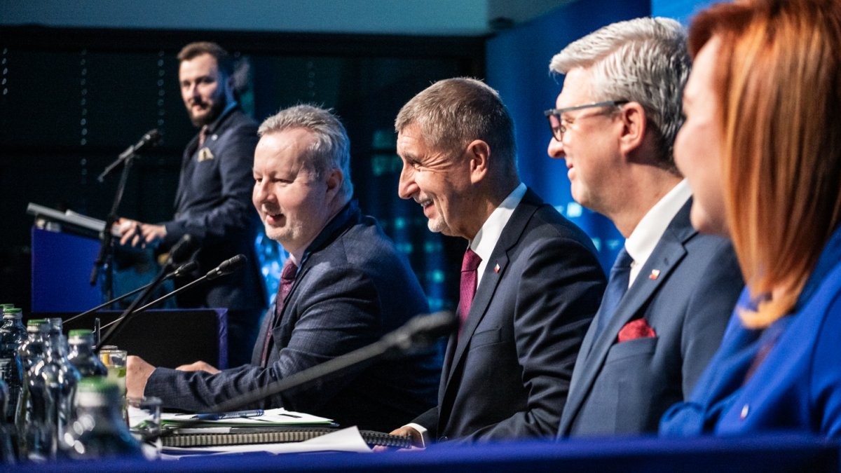 ANO si na sněmu volí vedení. (24.1.2026)