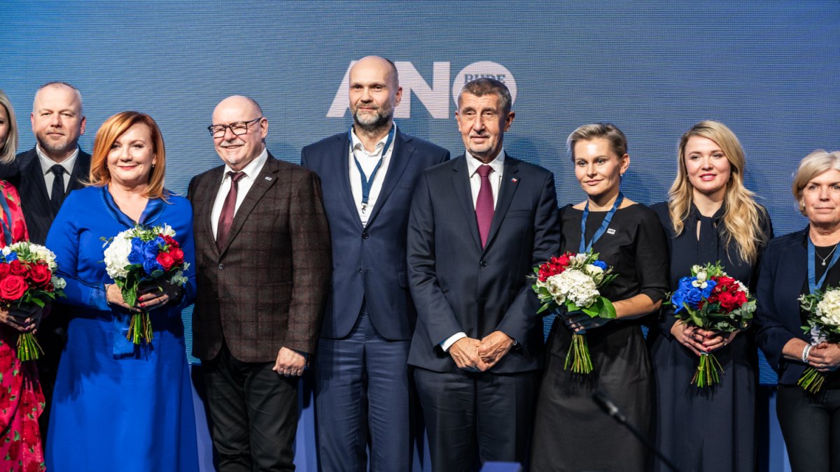 ANO si na sněmu volí vedení. (24.1.2026)