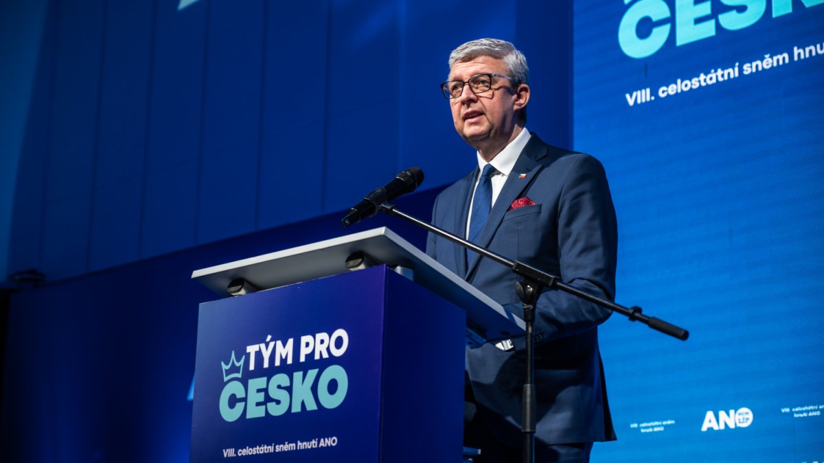 ANO si na sněmu volí vedení. (24.1.2026)