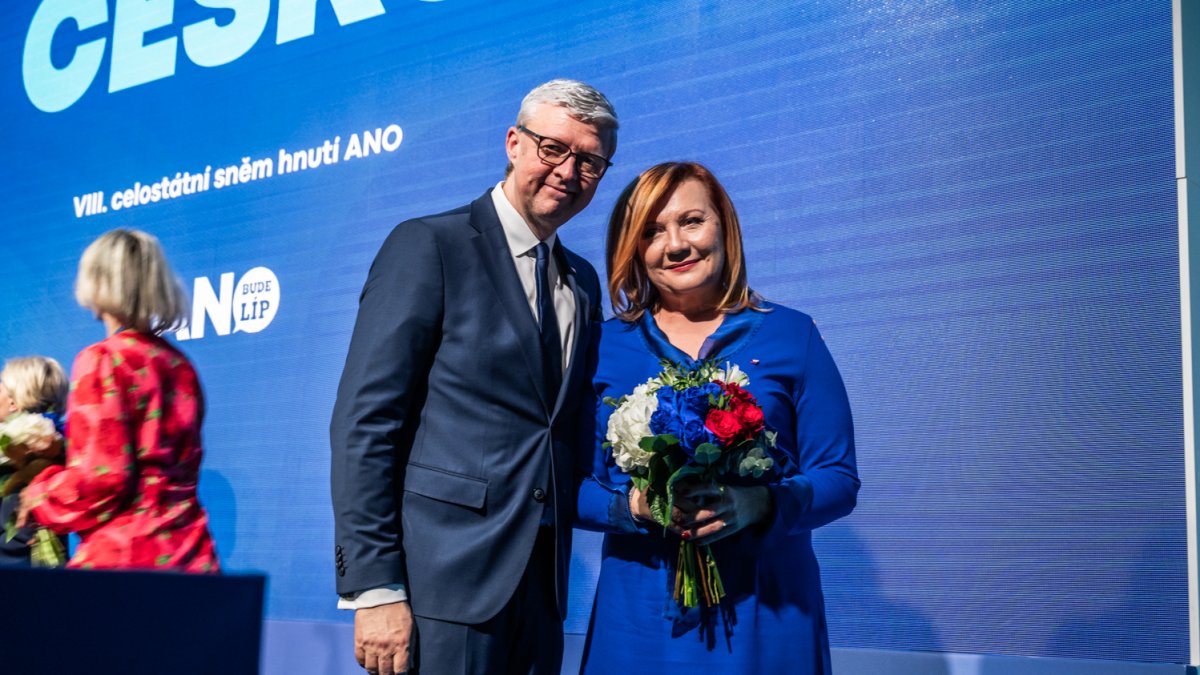 ANO si na sněmu volí vedení. (24.1.2026)