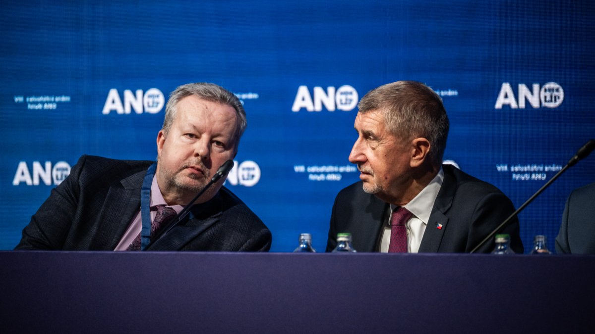 ANO si na sněmu volí vedení. (24.1.2026)