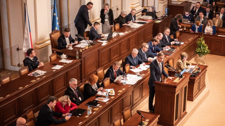 Poslanecká sněmovna jedná o vyslovení nedůvěry vládě. (3.2.2026)