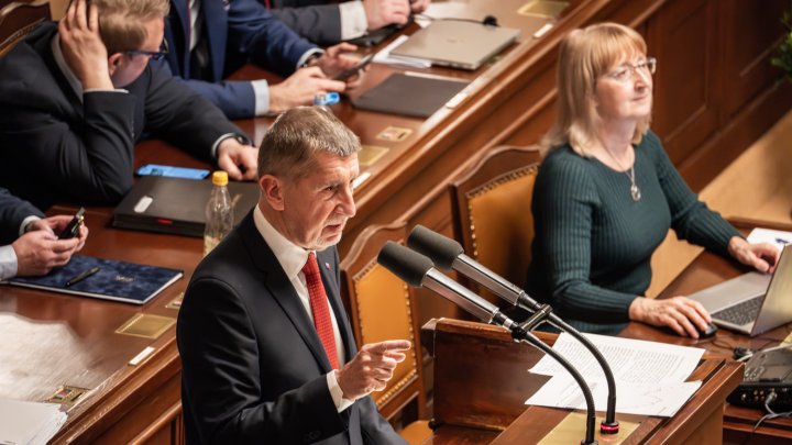 Poslanecká sněmovna jedná o vyslovení nedůvěry vládě. (3.2.2026)