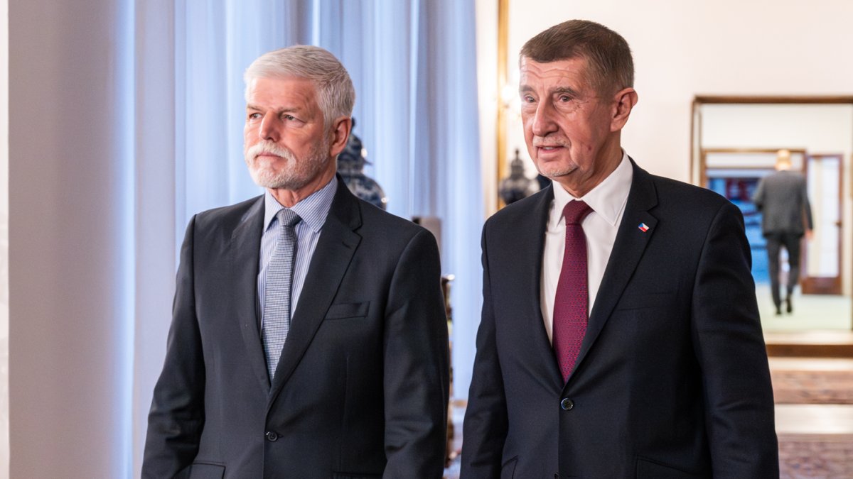 Petr Pavel a Andrej Babiš se setkali na Pražském hradě. (4.2.2026)