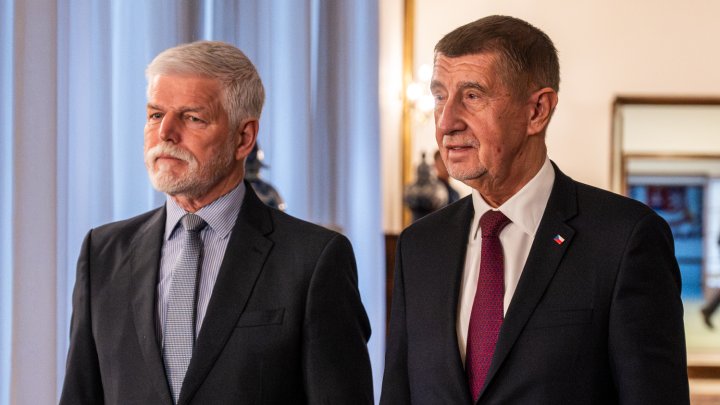 Petr Pavel a Andrej Babiš se setkali na Pražském hradě. (4.2.2026)