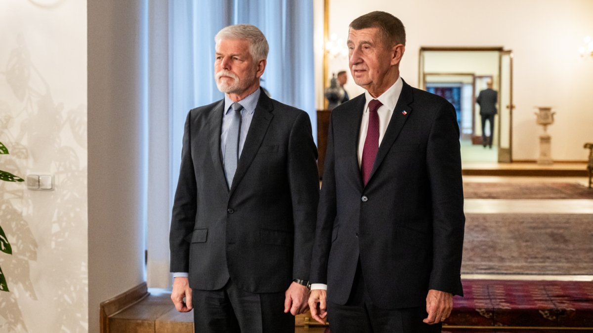 Petr Pavel a Andrej Babiš se setkali na Pražském hradě. (4.2.2026)