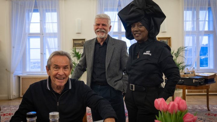 Petr Pavel se setkal s Jackym Ickxem. 