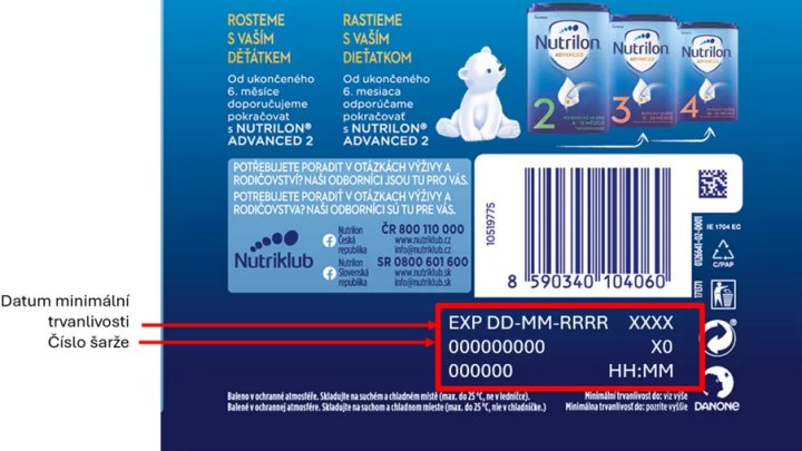 Jak najít závadné kojenecké výživy