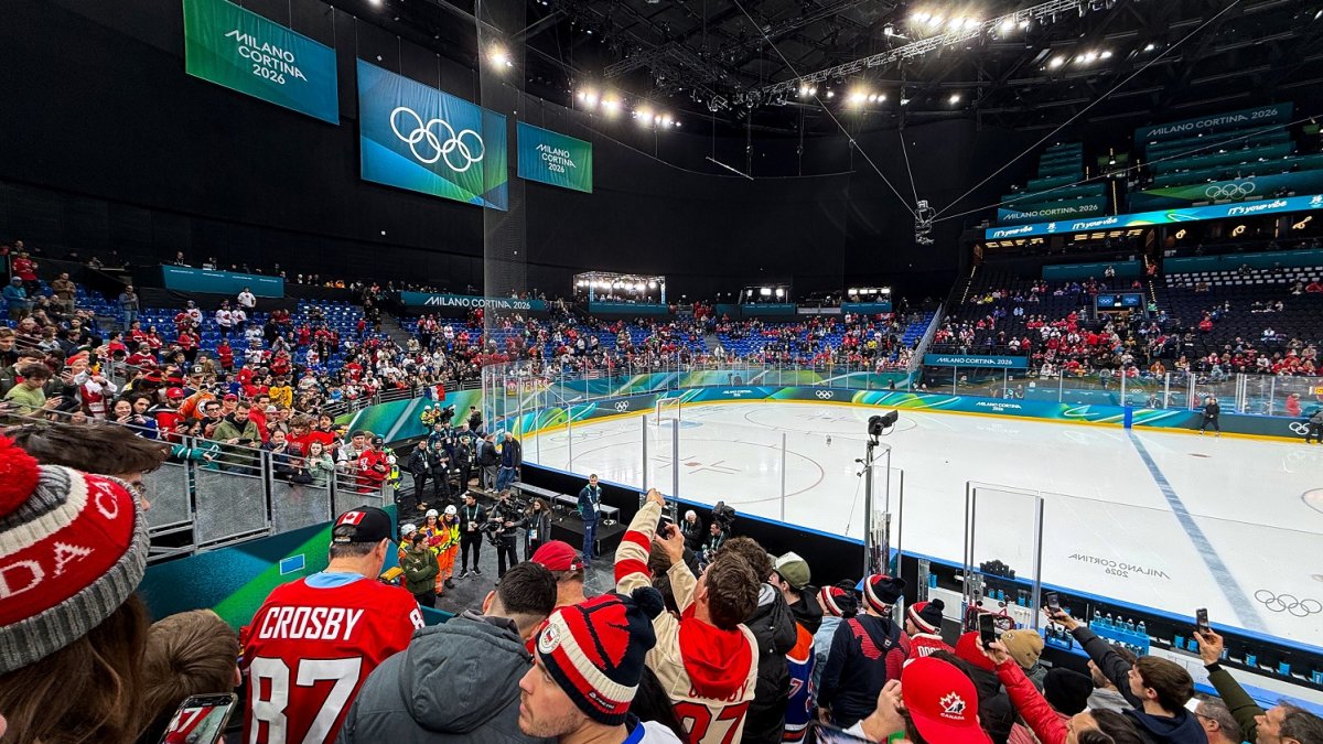 Olympijský hokejový stadion v Miláně