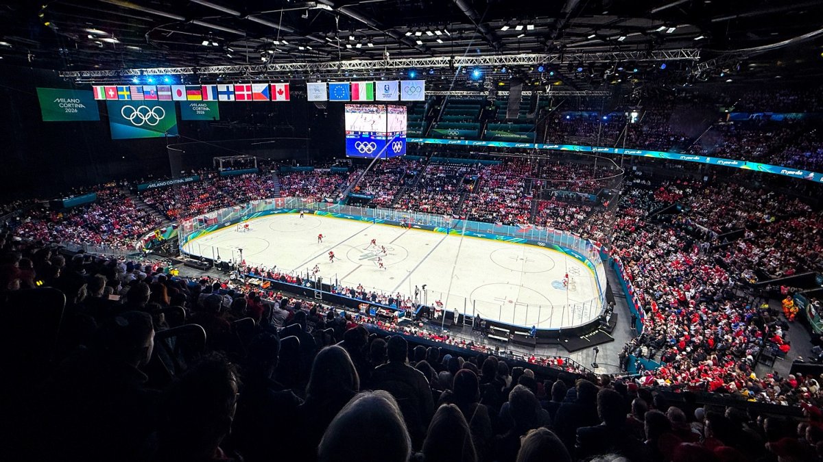 Olympijský hokejový stadion v Miláně