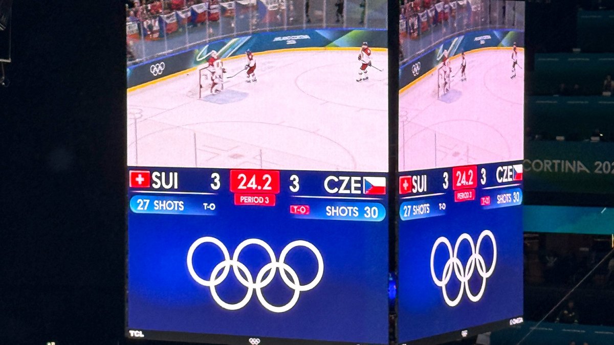 Olympijský hokejový stadion v Miláně